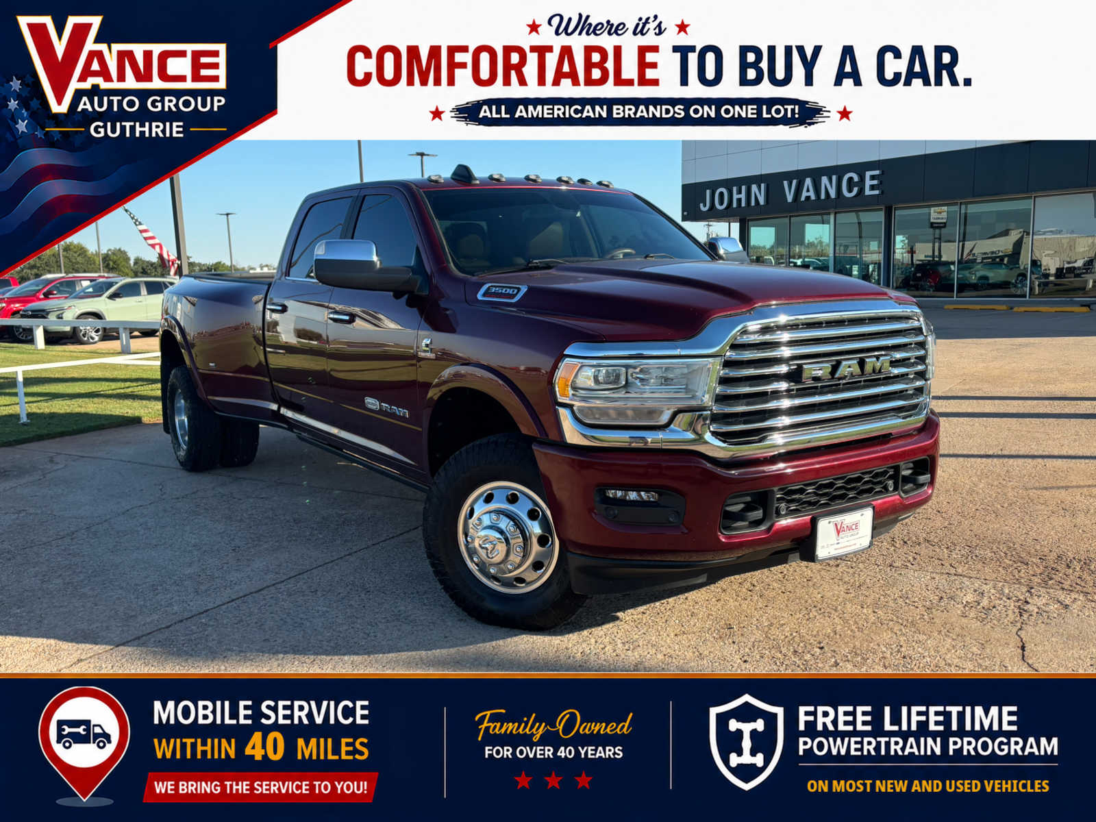 2021 RAM 3500 Limited Longhorn Crew Cab LB DRW 4WD