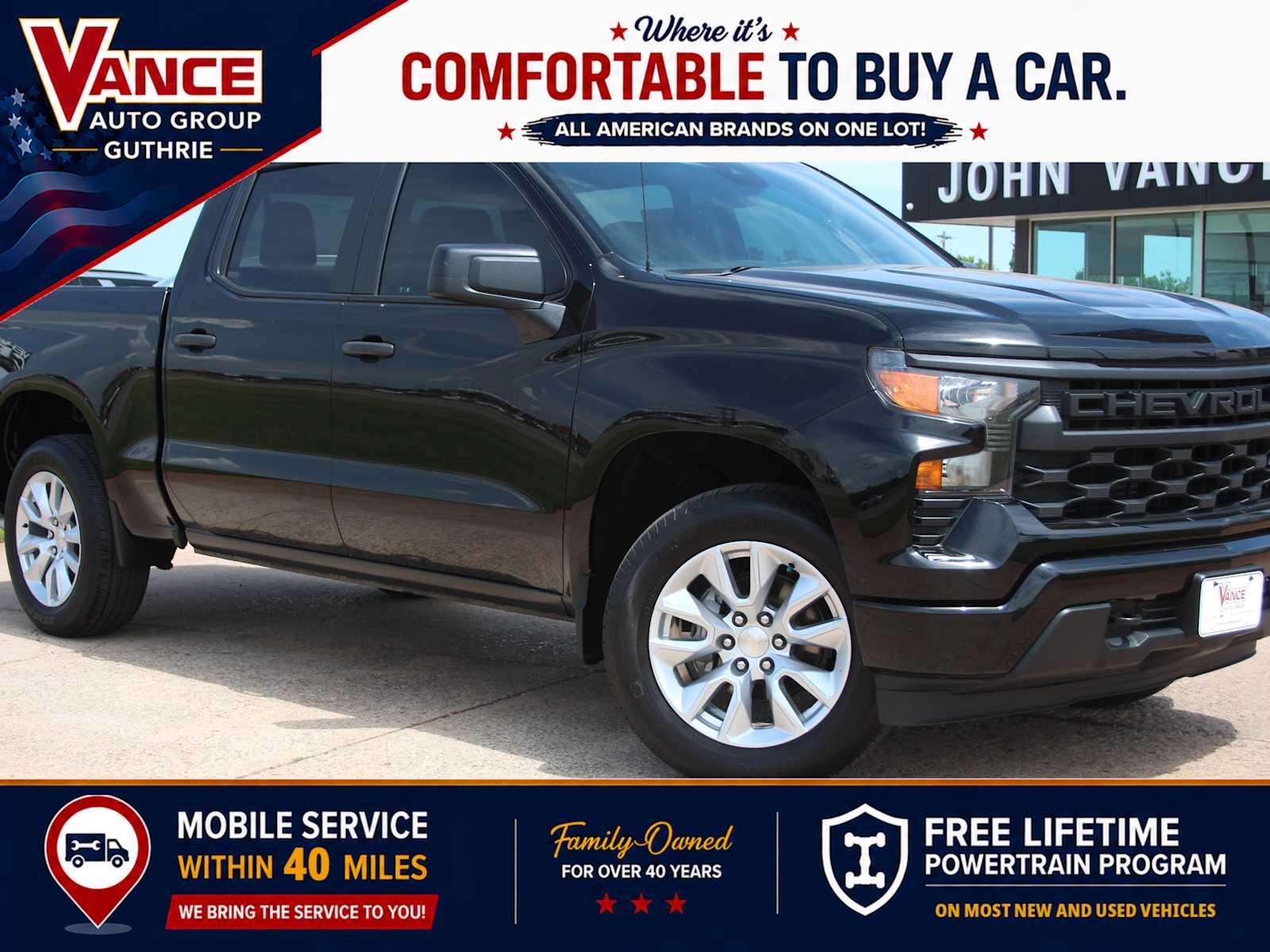 2023 Chevrolet Silverado 1500 Custom Crew Cab 4WD