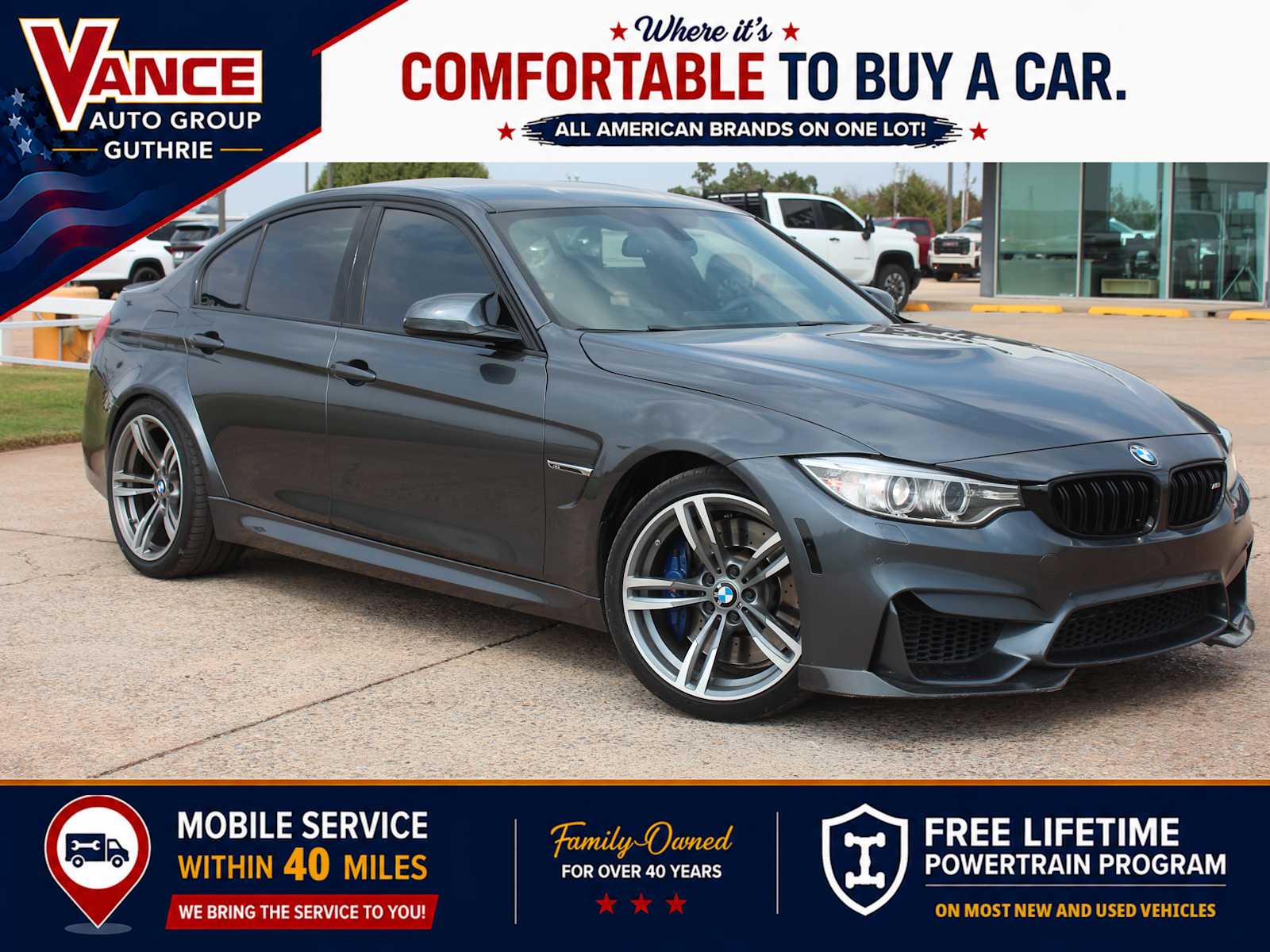 2015 BMW M3 Sedan RWD