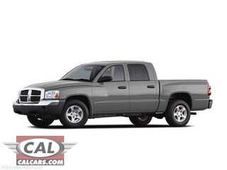 Gray 2005 Dodge Dakota ST Quad Cab 4WD Pickup Truck Four-Wheel Drive 5-Speed Automatic