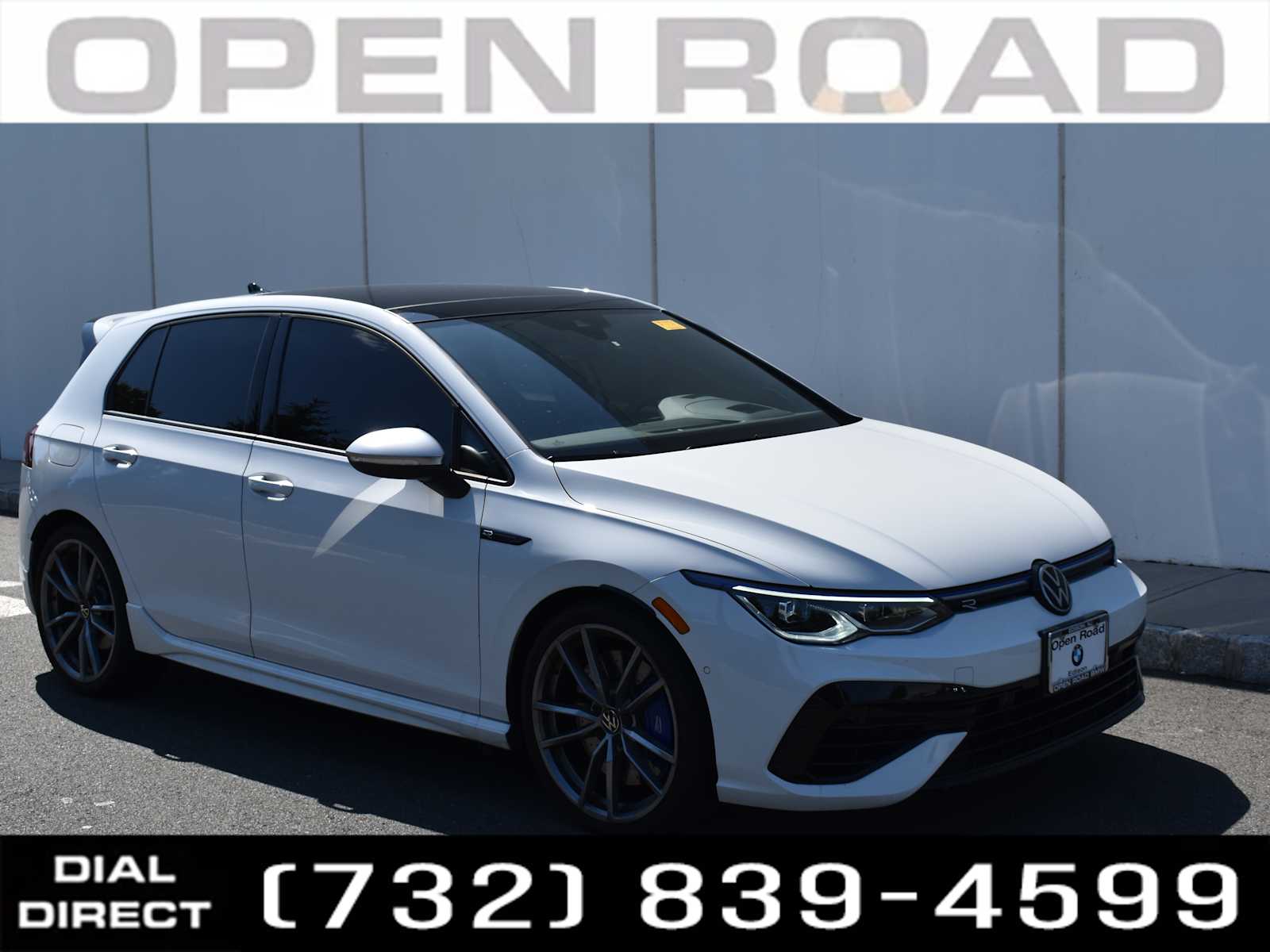 Pure White 2024 Volkswagen Golf R Hatchback All-Wheel Drive 7-Speed Automatic