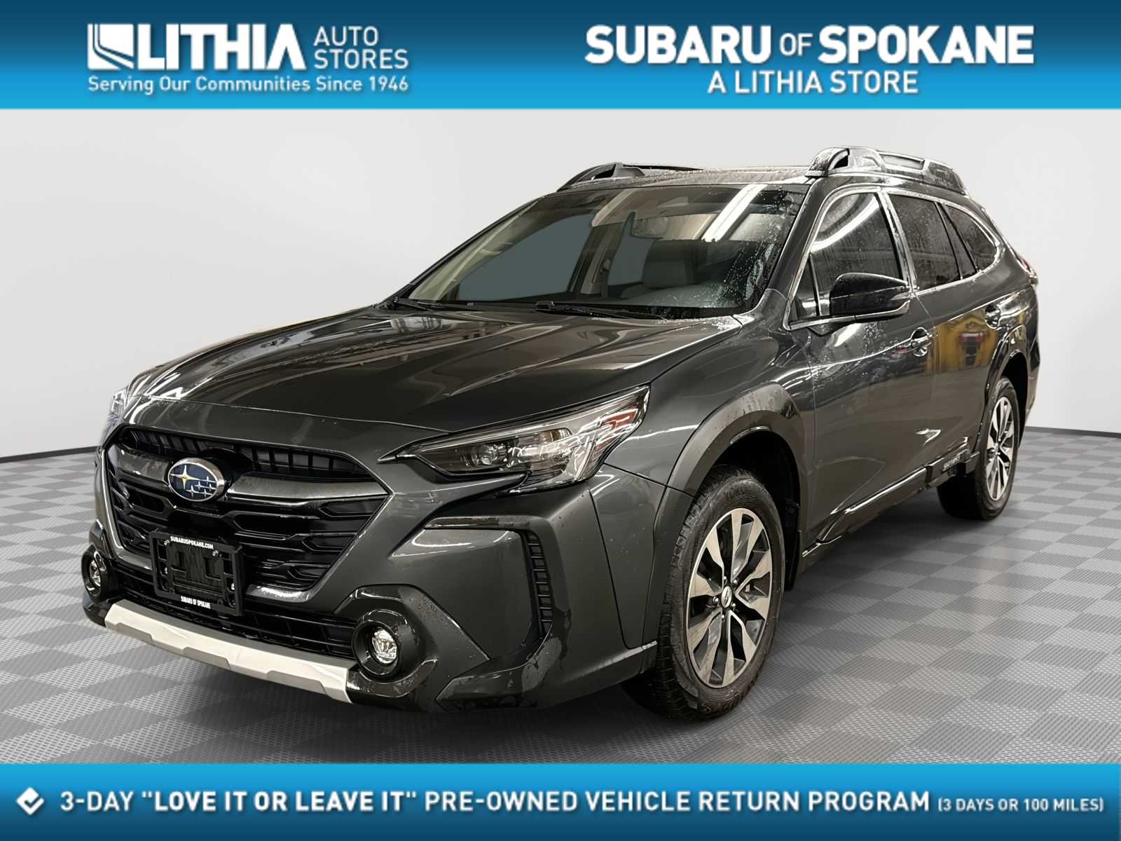 Magnetite Gray Metallic 2024 Subaru Outback Limited AWD SUV / Crossover All-Wheel Drive Continuously Variable Transmission