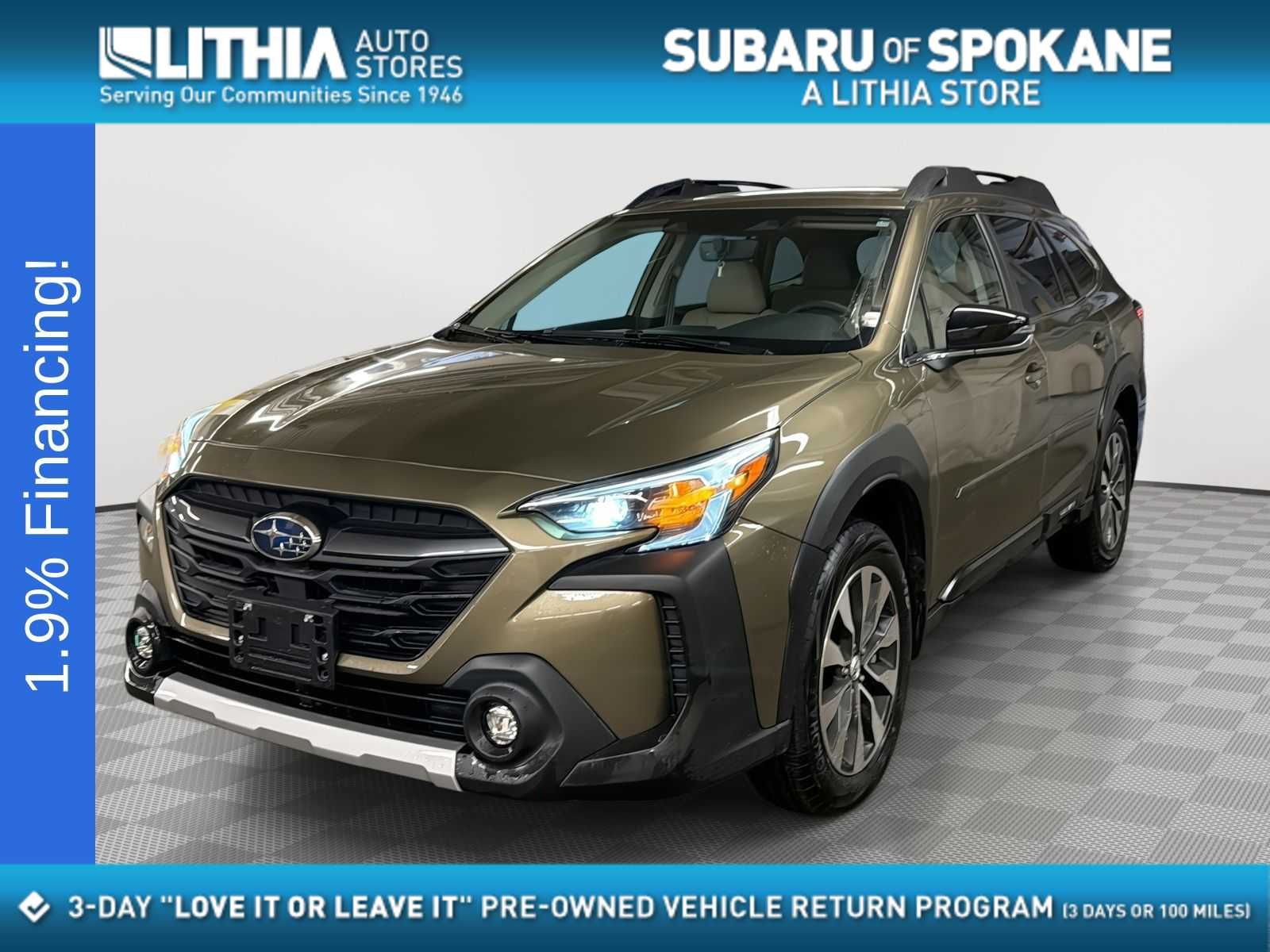Autumn Green Metallic 2025 Subaru Outback Limited AWD SUV / Crossover All-Wheel Drive Continuously Variable Transmission