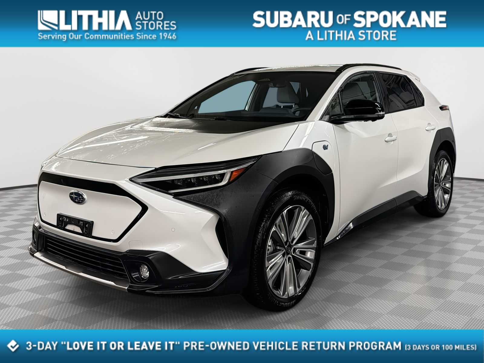 Cosmic White Pearl 2024 Subaru Solterra Limited AWD SUV / Crossover All-Wheel Drive 1-Speed Automatic