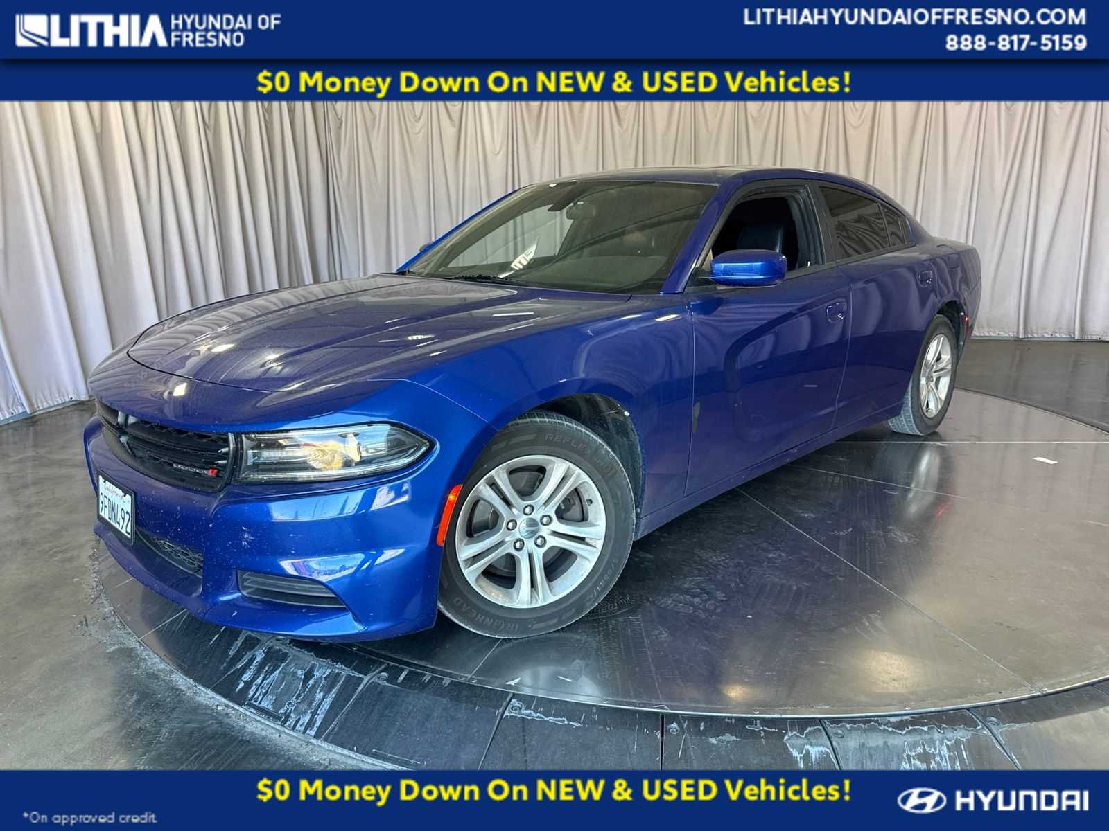 Indigo Blue 2020 Dodge Charger Sedan Rear-Wheel Drive 8-Speed Automatic