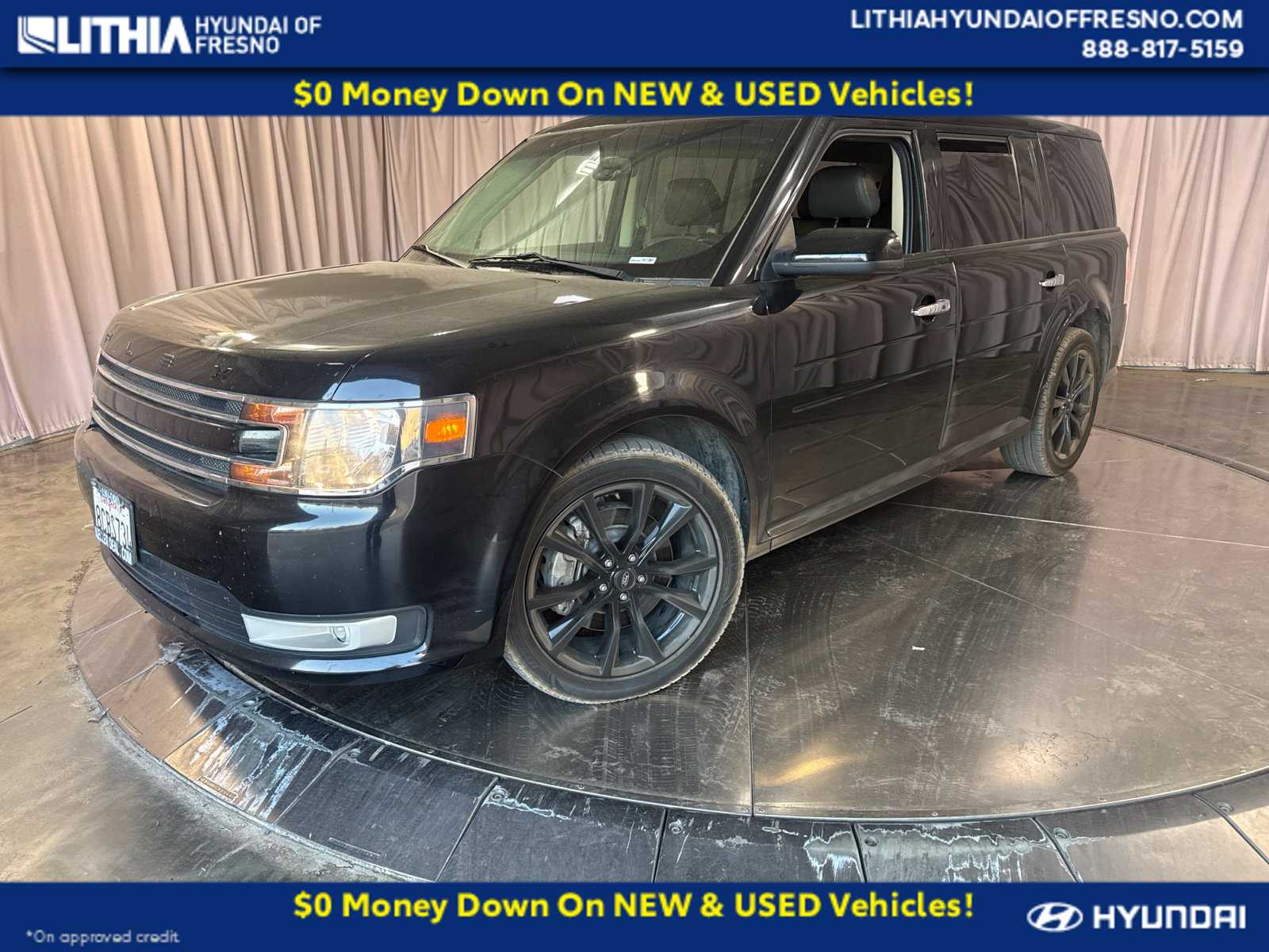 Shadow Black 2018 Ford Flex SUV / Crossover Front-Wheel Drive 6-Speed Automatic