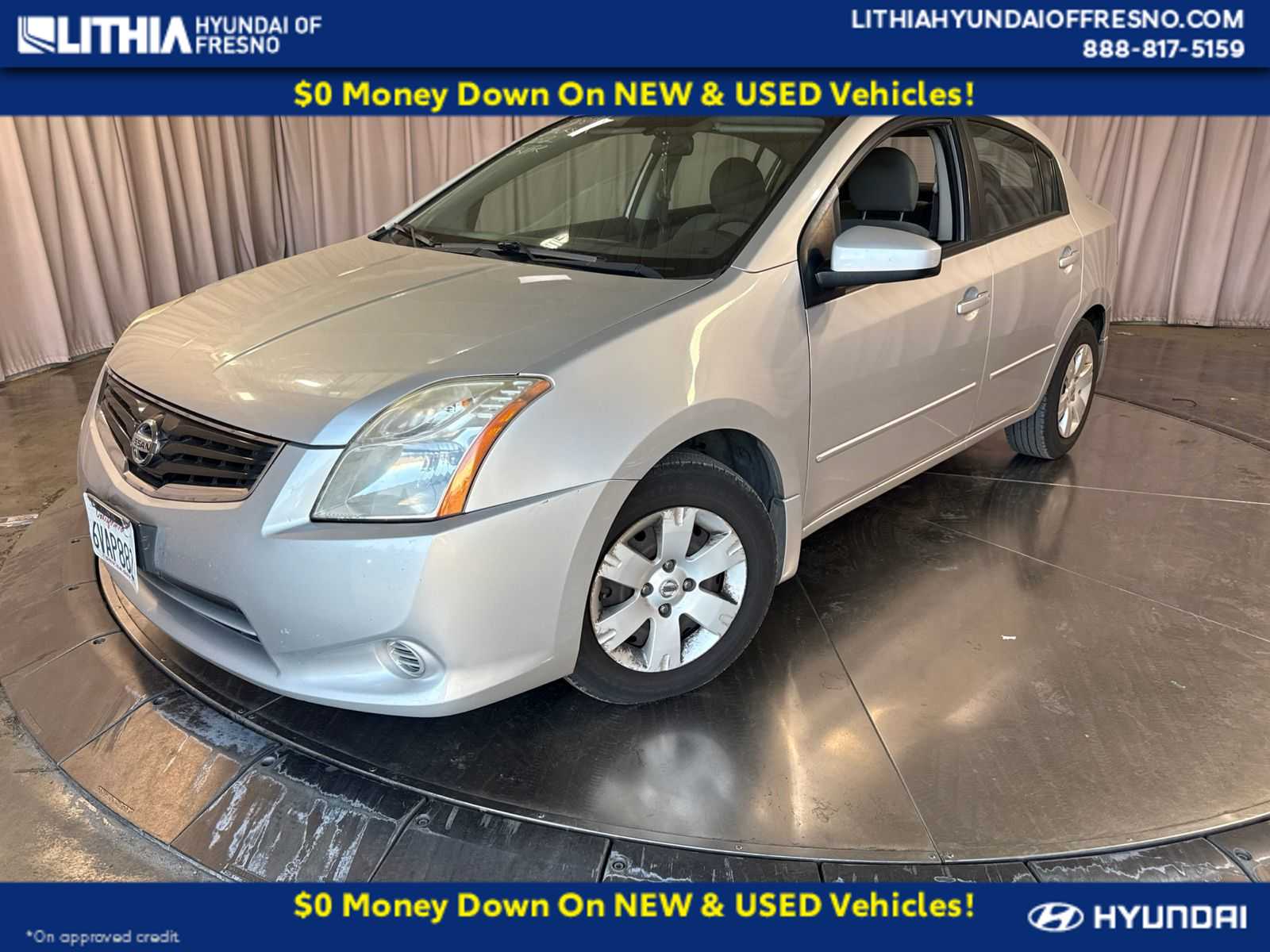 Brilliant Silver 2012 Nissan Sentra Sedan Front-Wheel Drive Automatic