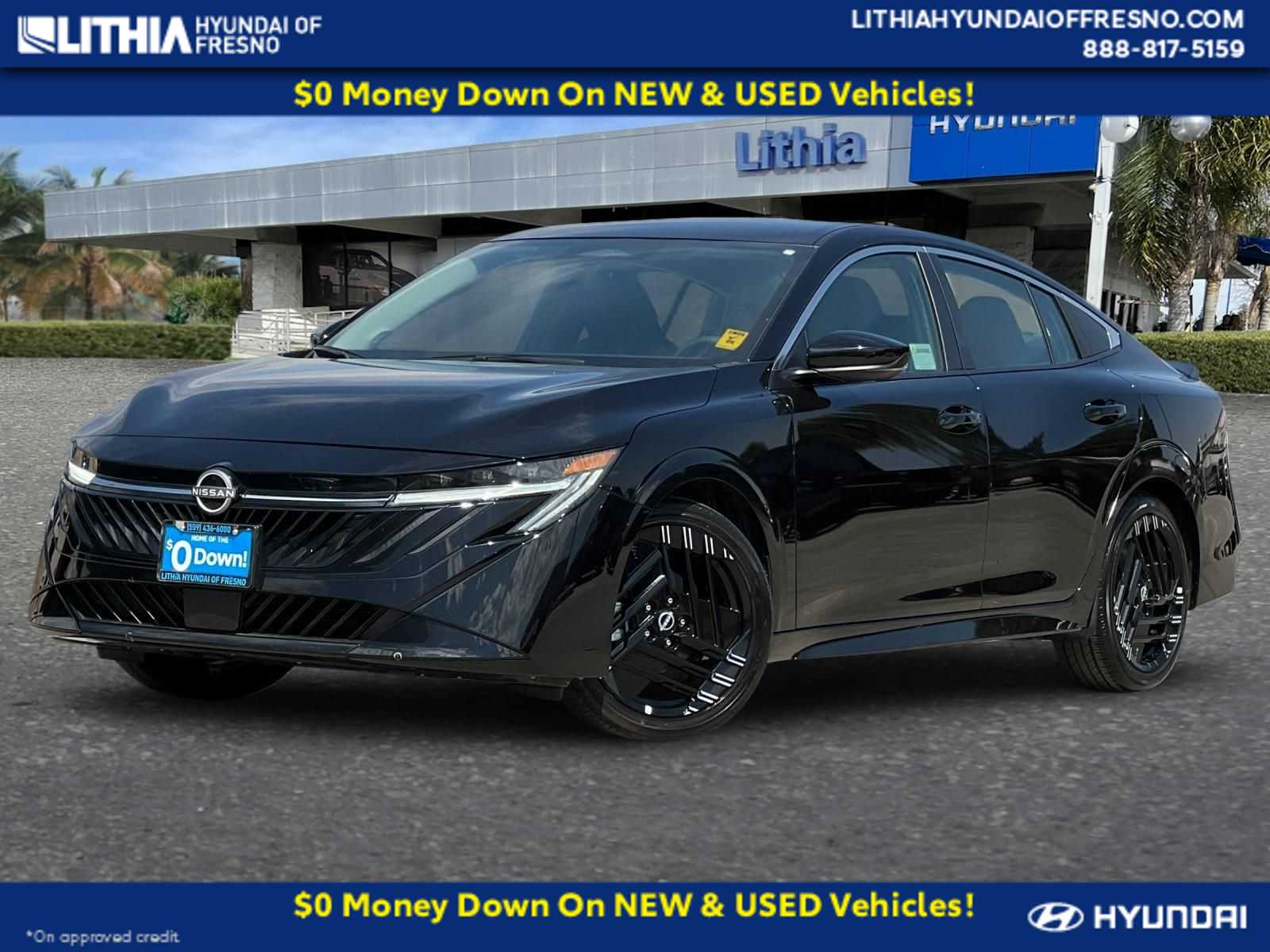Super Black 2026 Nissan Sentra Sedan Front-Wheel Drive Continuously Variable Transmission