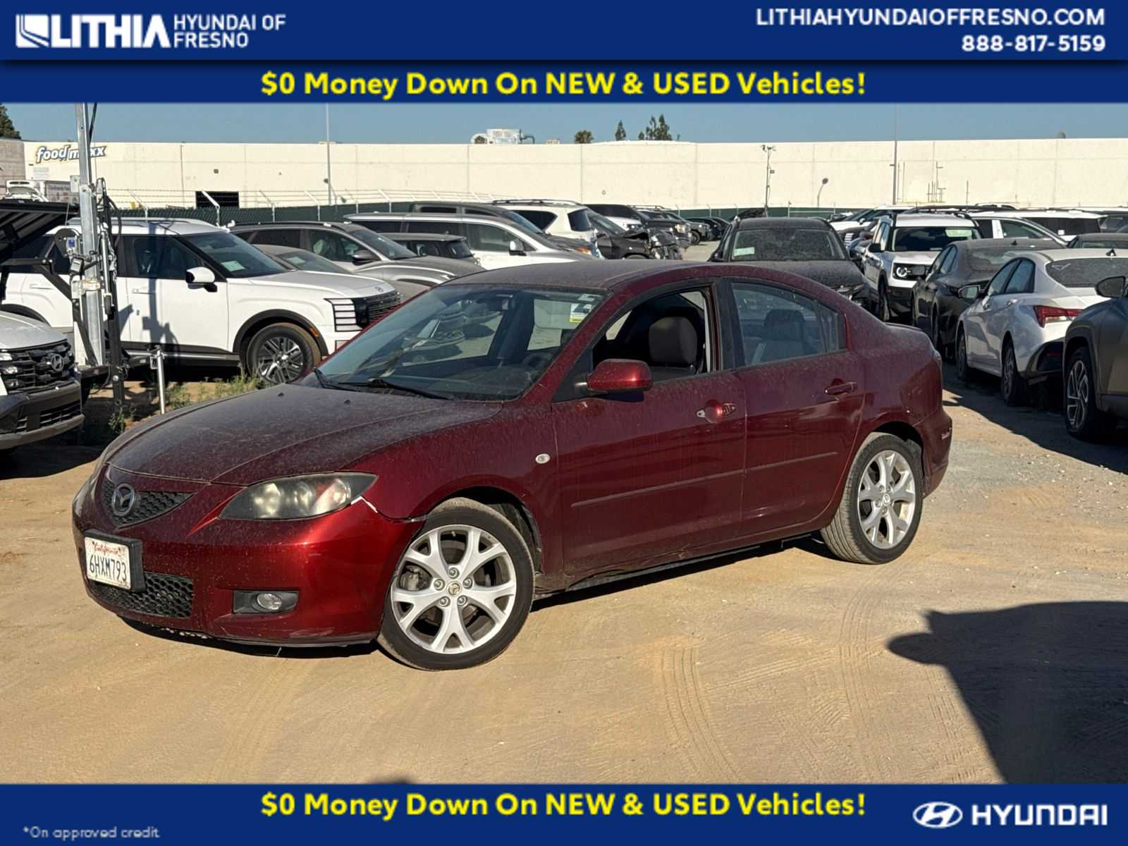 Copper Red Mica 2009 Mazda MAZDA3 Sedan Front-Wheel Drive Automatic