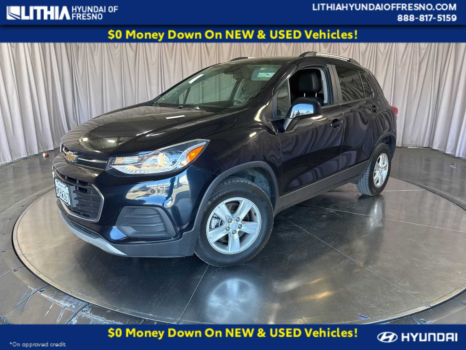 Midnight Blue Metallic 2021 Chevrolet Trax LT AWD SUV / Crossover All-Wheel Drive 6-Speed Automatic