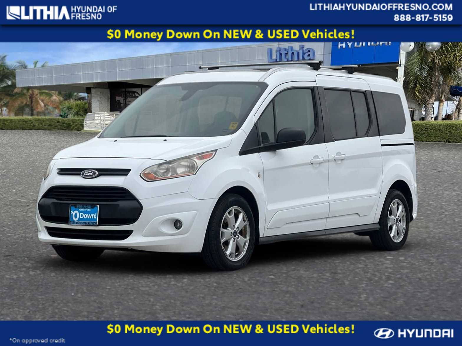 2014 Ford Transit Connect Wagon XLT LWB FWD with Rear Liftgate