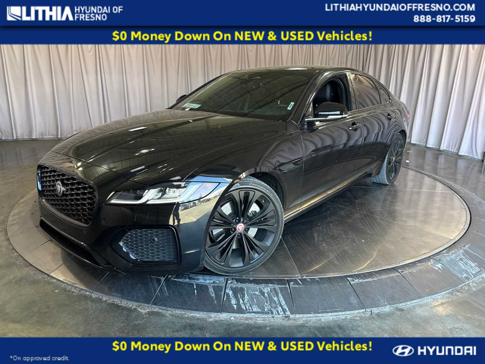 Black 2023 Jaguar XF P250 SE RWD Sedan Rear-Wheel Drive 8-Speed Automatic