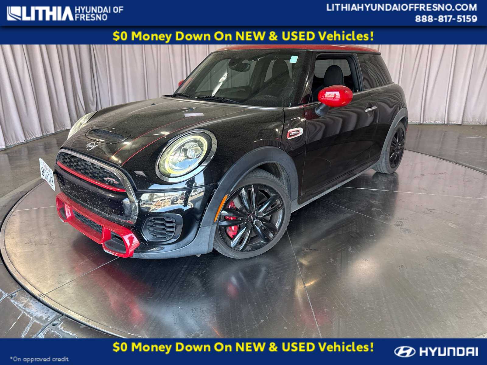 Midnight Black Metallic 2020 MINI Cooper Hatchback Front-Wheel Drive 8-Speed Automatic