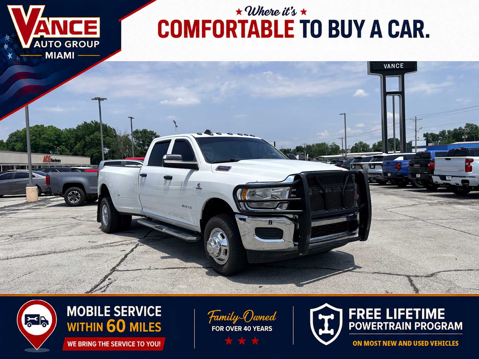 2019 RAM 3500 Tradesman Crew Cab LB DRW 4WD