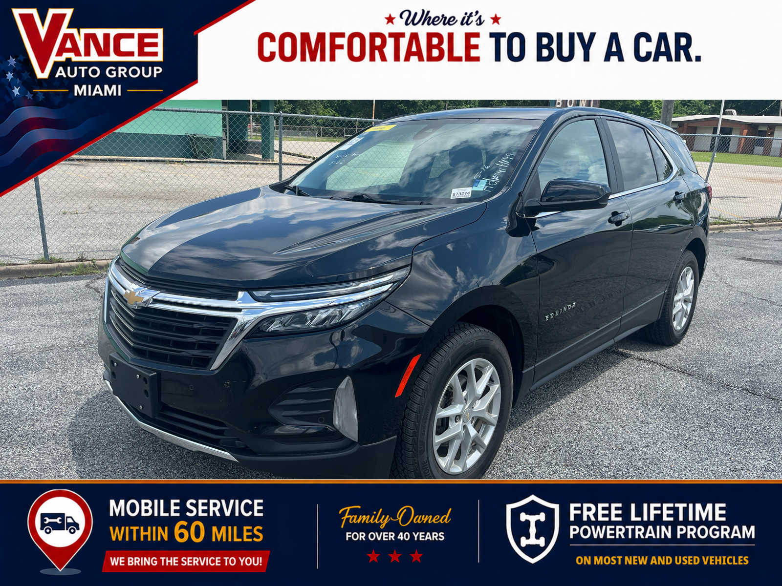 Mosaic Black Metallic 2023 Chevrolet Equinox LT AWD with 1LT SUV / Crossover Four-Wheel Drive 6-Speed Automatic