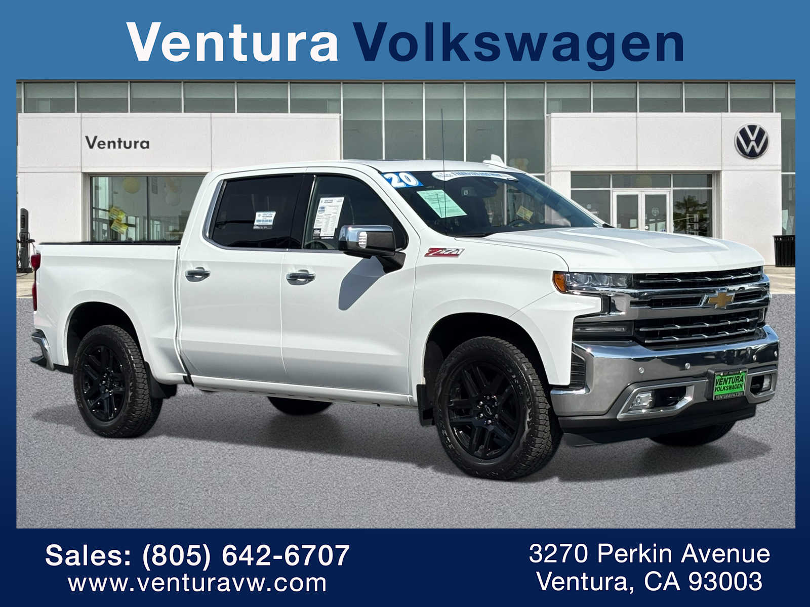 2020 Chevrolet Silverado 1500 LTZ Crew Cab 4WD