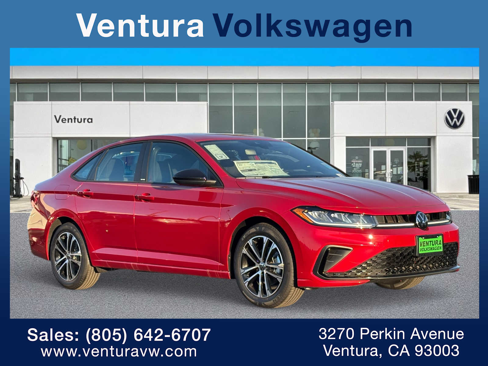 Kings Red Metallic 2026 Volkswagen Jetta Sport FWD Sedan Front-Wheel Drive 8-Speed Automatic