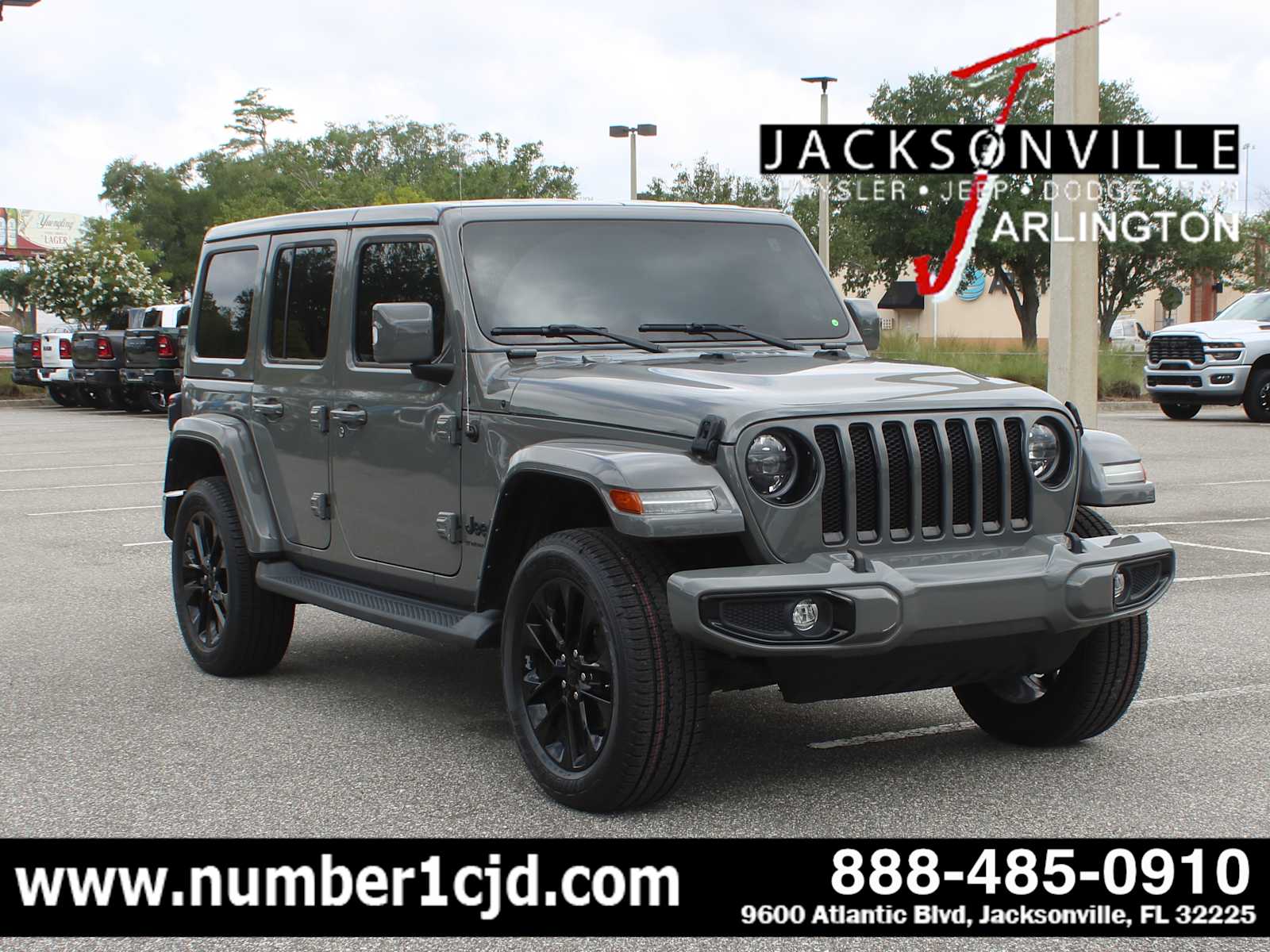 Sting-Gray Clearcoat 2023 Jeep Wrangler SUV / Crossover Four-Wheel Drive 8-Speed Automatic