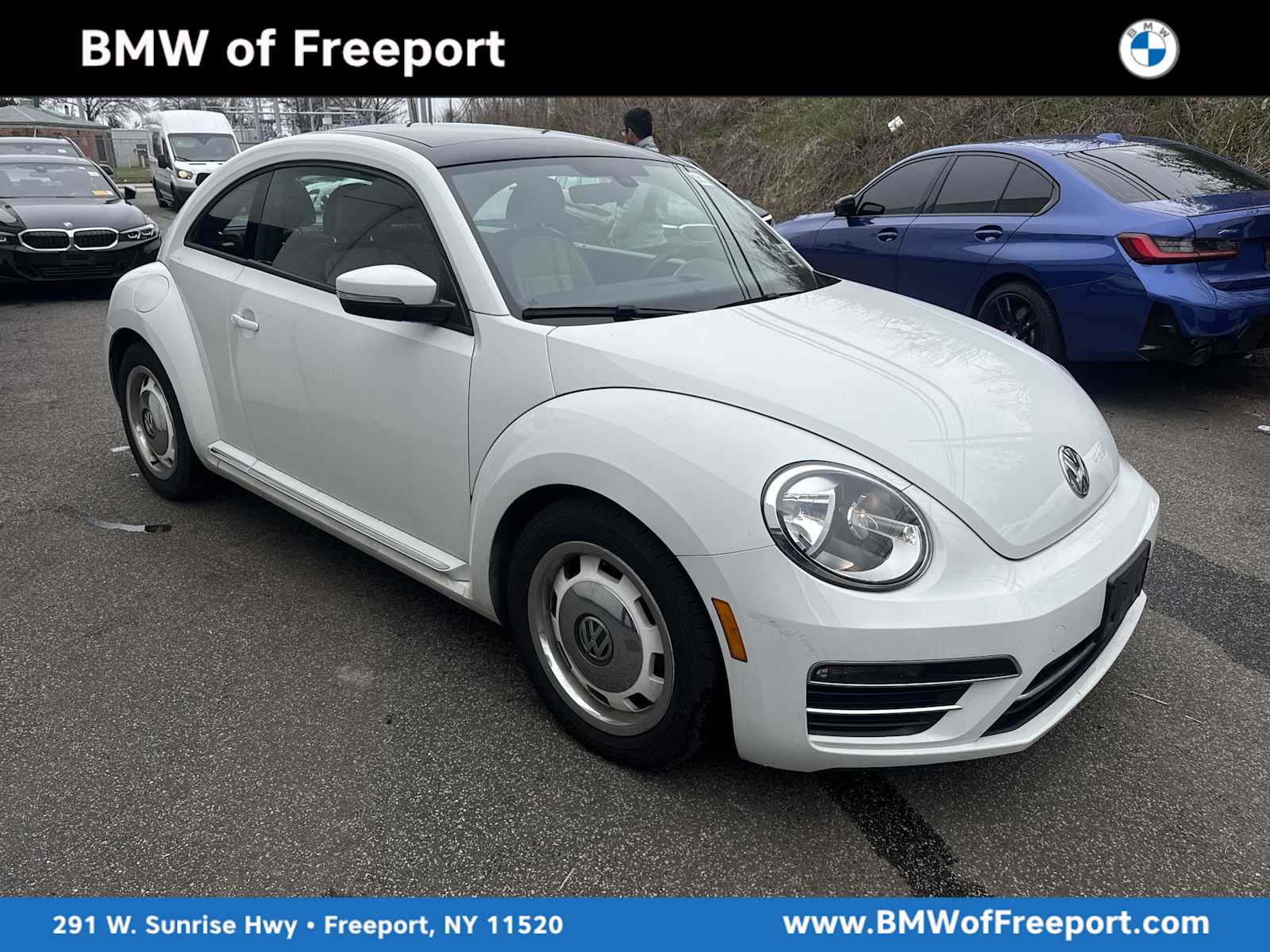Pure White 2018 Volkswagen Beetle 2.0T Coast Hatchback FWD Hatchback Front-Wheel Drive 6-Speed Automatic