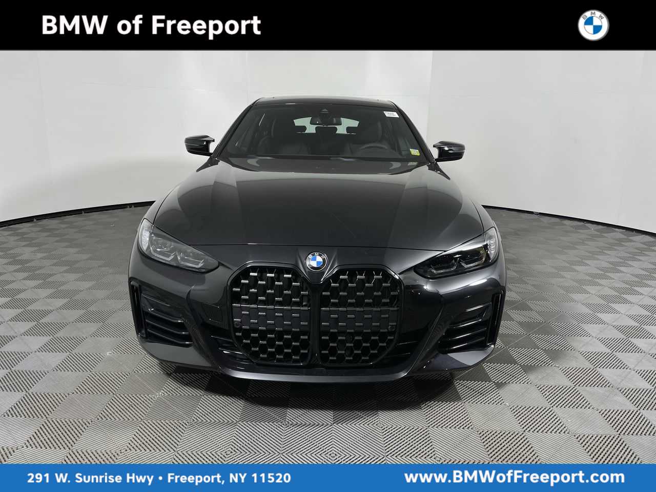Black Sapphire Metallic 2023 BMW 4 Series M440i Gran Coupe xDrive Coupe Rear-Wheel Drive 8-Speed Automatic