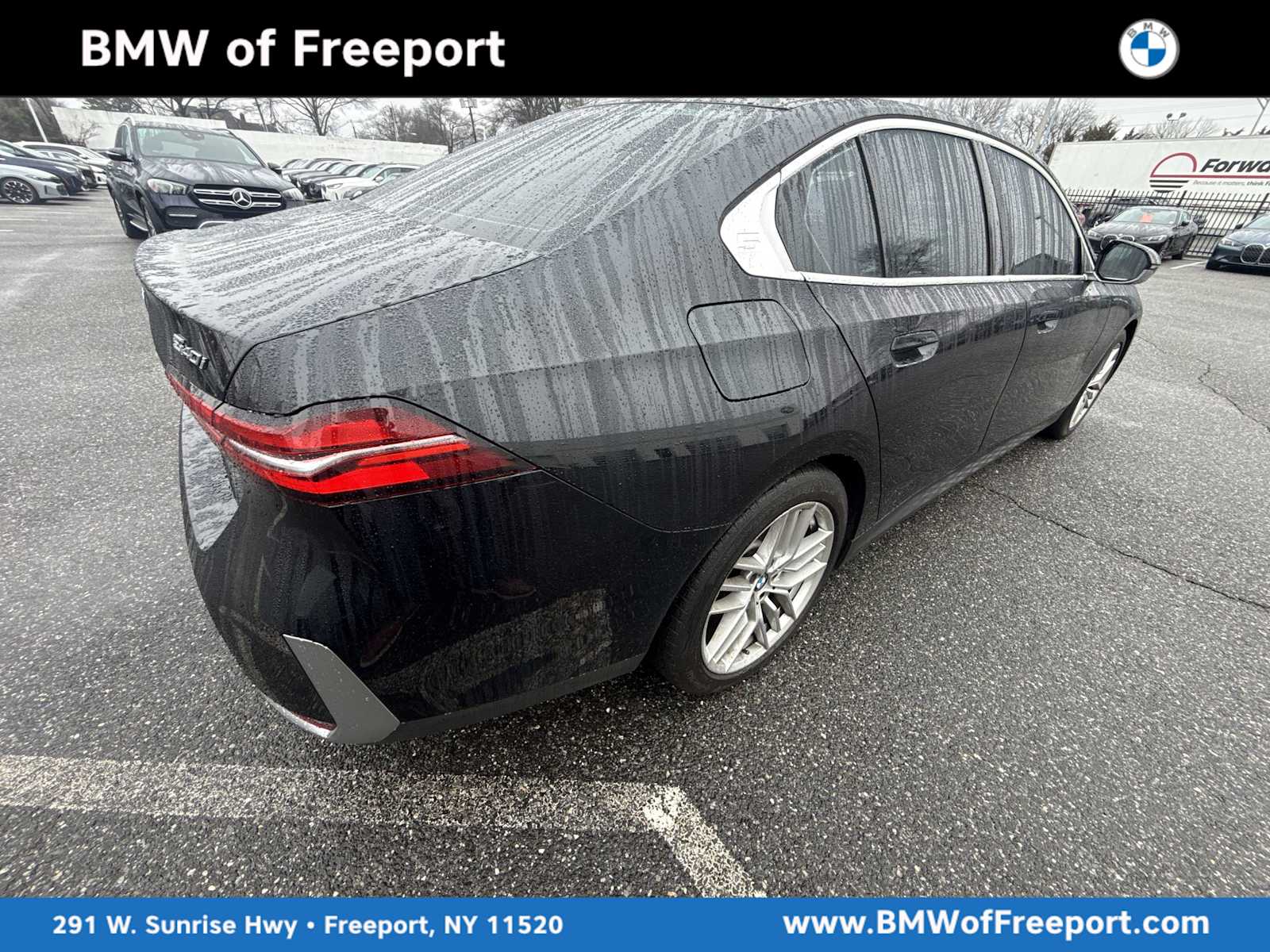 Black Sapphire Metallic 2024 BMW 5 Series 540i xDrive AWD Sedan All-Wheel Drive 8-Speed Automatic