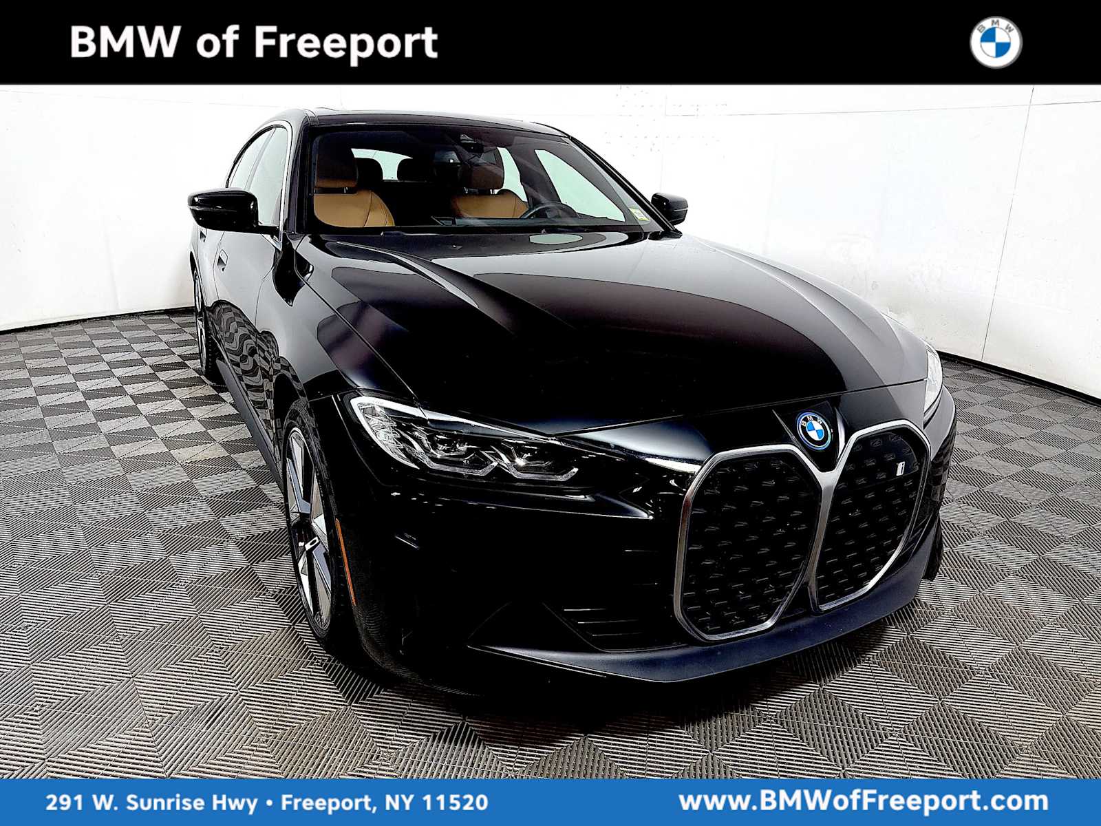 Jet Black 2024 BMW i4 Sedan Rear-Wheel Drive 1-Speed Automatic