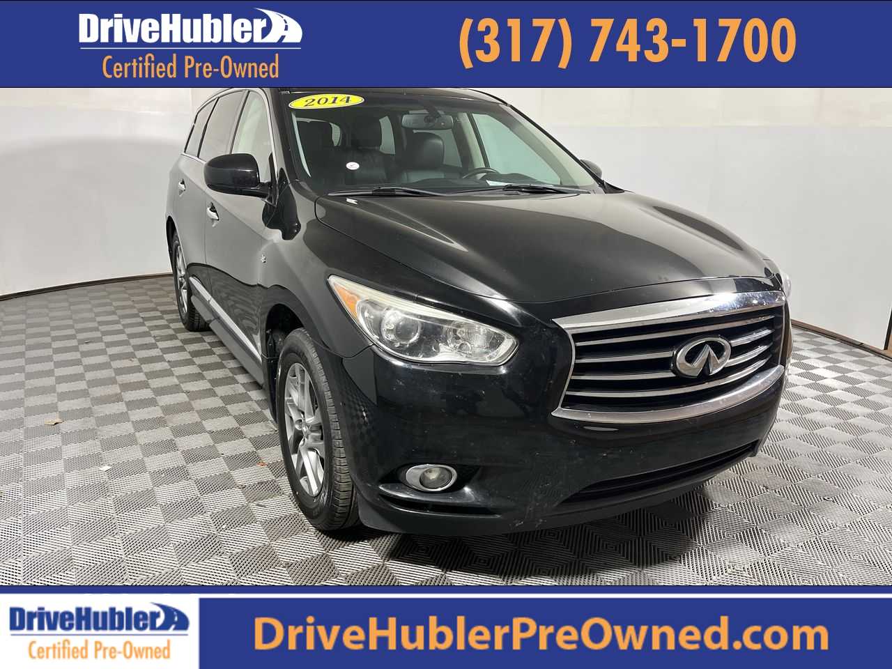 Black Obsidian 2014 INFINITI QX60 AWD SUV / Crossover All-Wheel Drive Continuously Variable Transmission