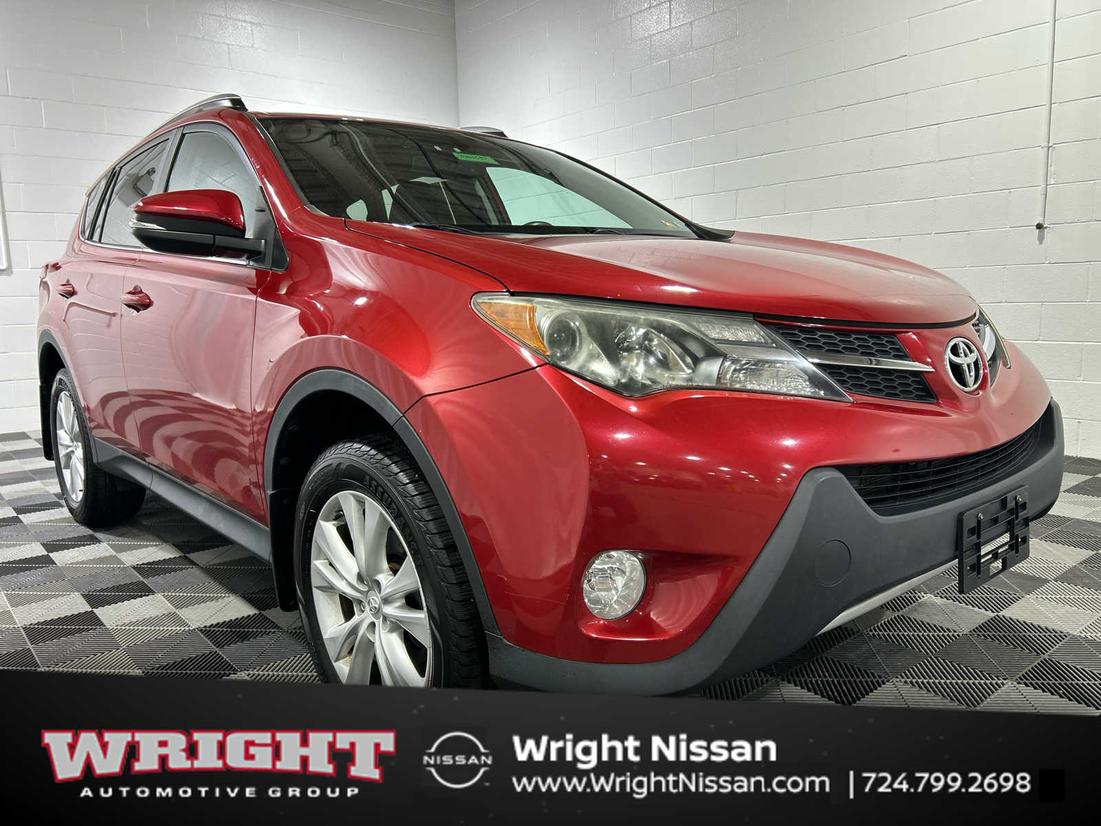 Barcelona Red Metallic 2015 Toyota RAV4 SUV / Crossover All-Wheel Drive 6-Speed Automatic