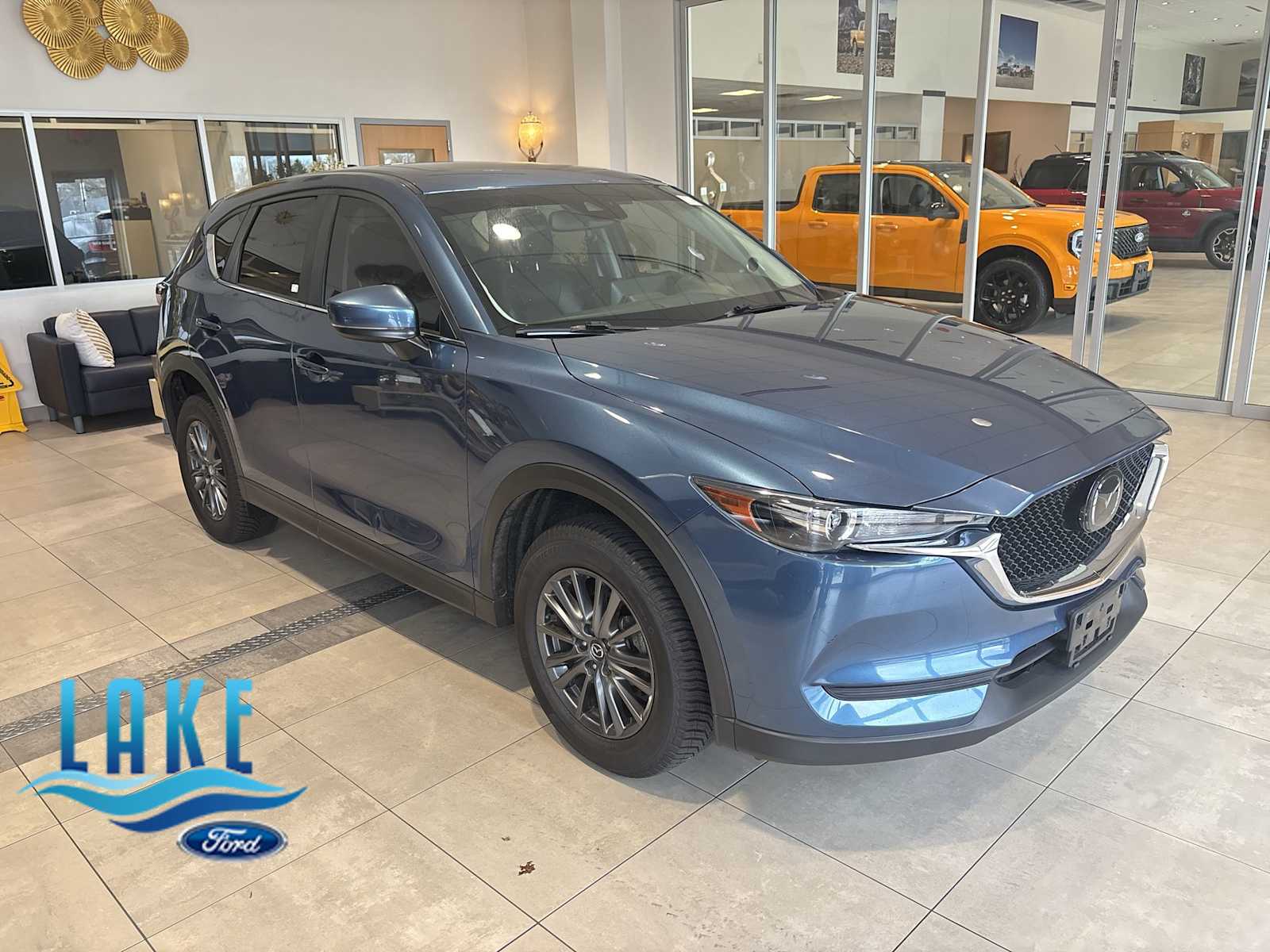 Eternal Blue Mica 2021 Mazda CX-5 Touring AWD SUV / Crossover All-Wheel Drive 6-Speed Automatic