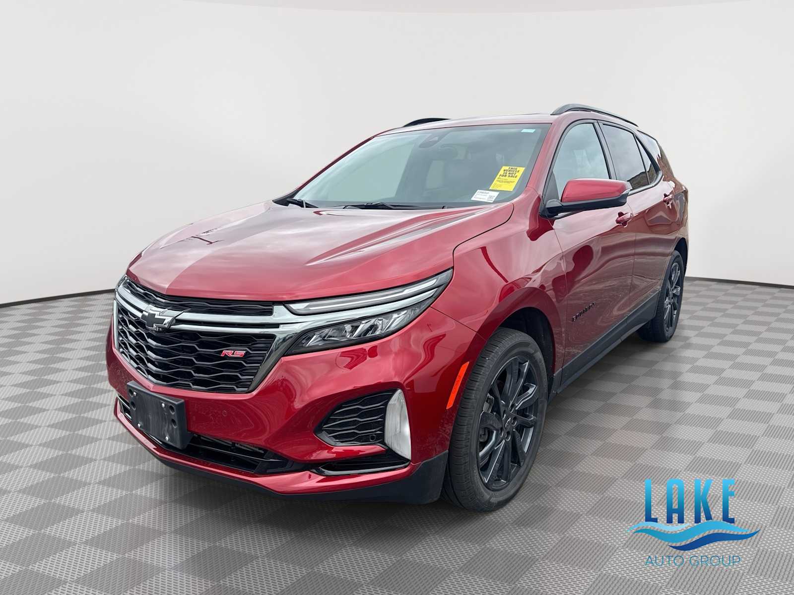 Cherry Red Tintcoat 2022 Chevrolet Equinox RS with 1RS AWD SUV / Crossover Four-Wheel Drive 6-Speed Automatic