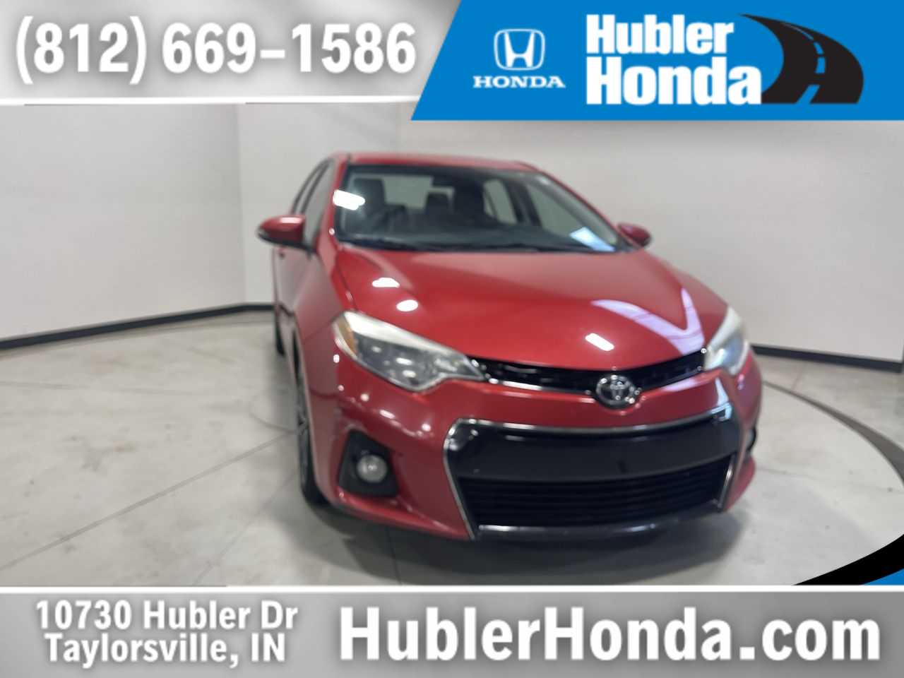 2015 Toyota Corolla S Plus