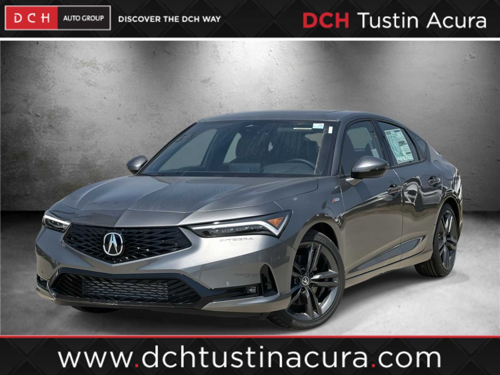 New Liquid Carbon Metallic 2025 Acura Integra w/A-Spec