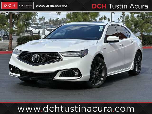 2020 Acura TLX w/A-Spec Pkg Red Leather