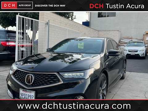 2019 Acura TLX w/A-Spec Pkg