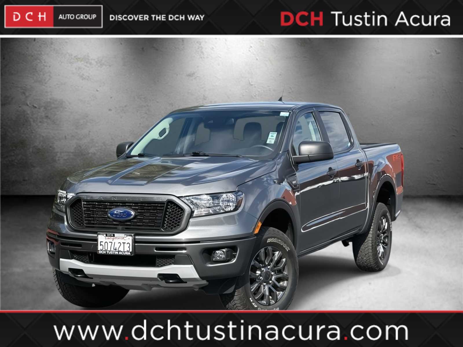 Carbonized Gray Metallic 2023 Ford Ranger XLT SuperCrew RWD Pickup Truck 4X2 Automatic