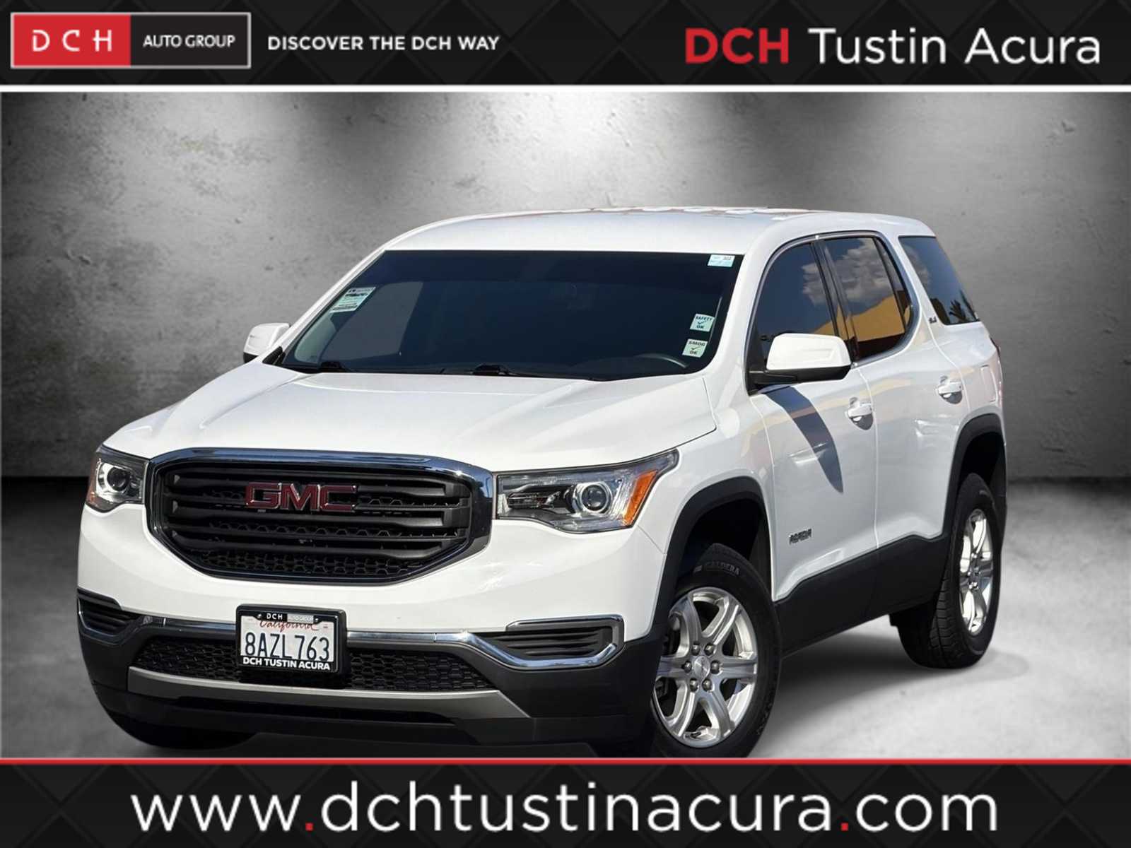 Summit White 2017 GMC Acadia SUV / Crossover Front-Wheel Drive 6-Speed Automatic