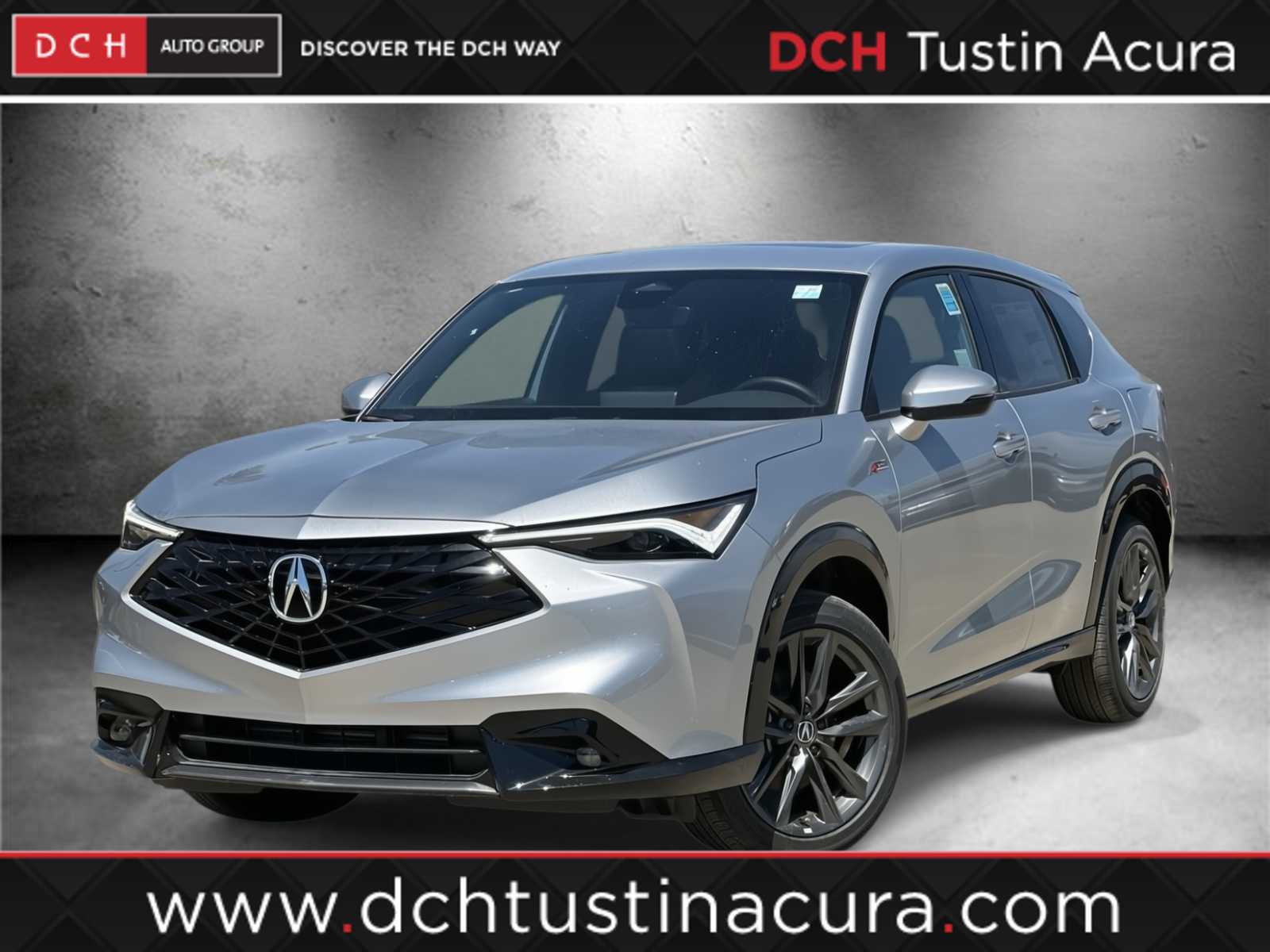 New Solar Silver Metallic 2025 Acura ADX w/A-Spec Package
