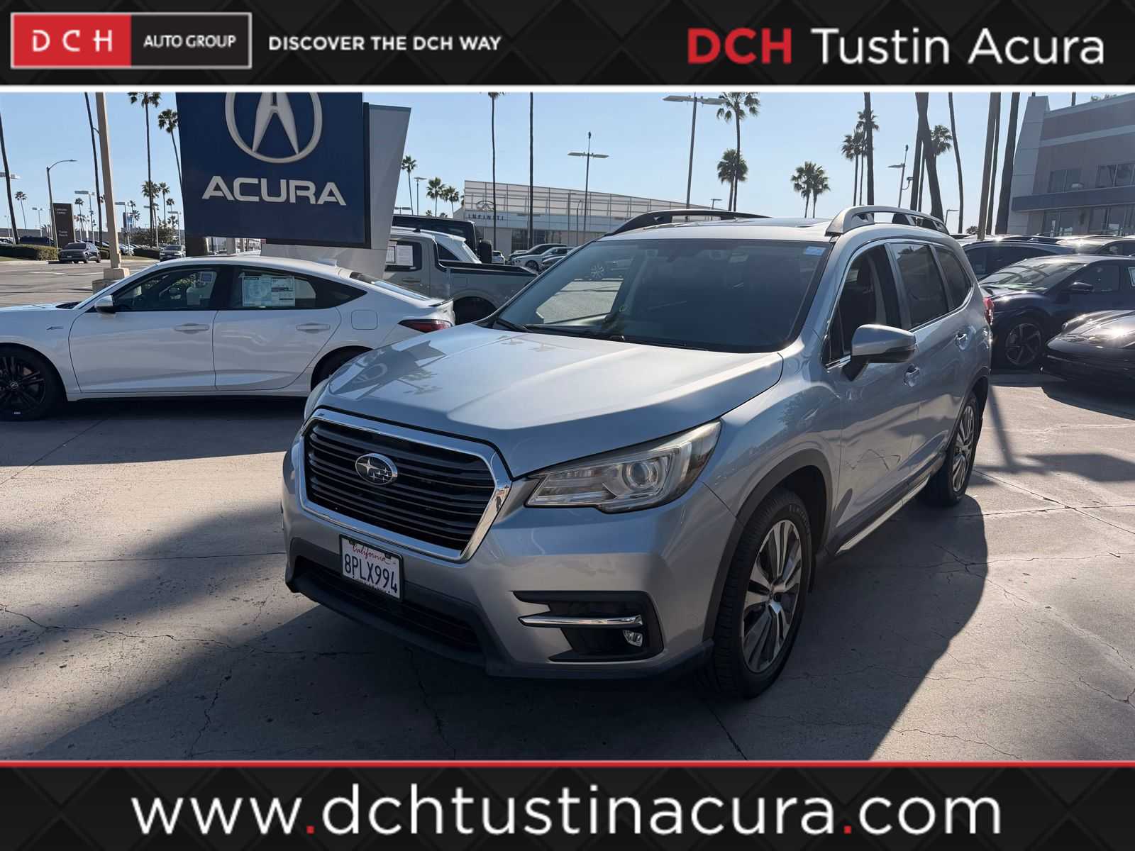 Ice Silver Metallic 2020 Subaru Ascent Limited AWD SUV / Crossover Continuously Variable Transmission