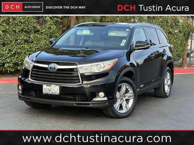 2016 Toyota Highlander Hybrid Limited Platinum