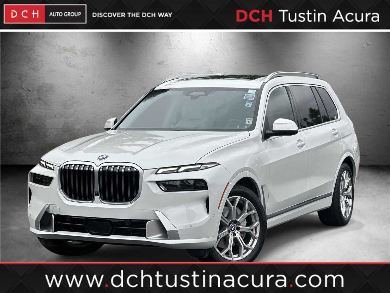 Mineral White Metallic 2025 BMW X7 xDrive40i AWD SUV / Crossover All-Wheel Drive 8-Speed Automatic