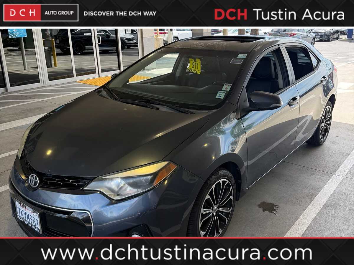 2015 Toyota Corolla S Plus