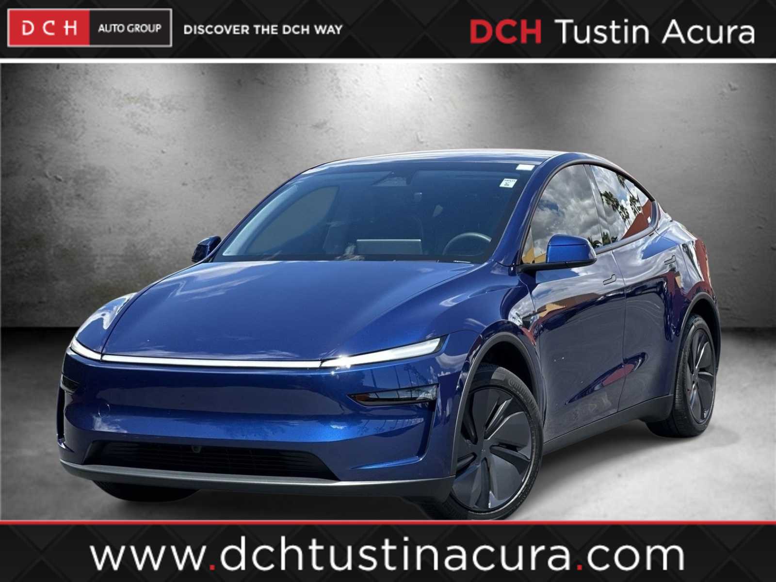 Blue 2026 Tesla Model Y Long Range RWD SUV / Crossover Rear-Wheel Drive 1-Speed Automatic