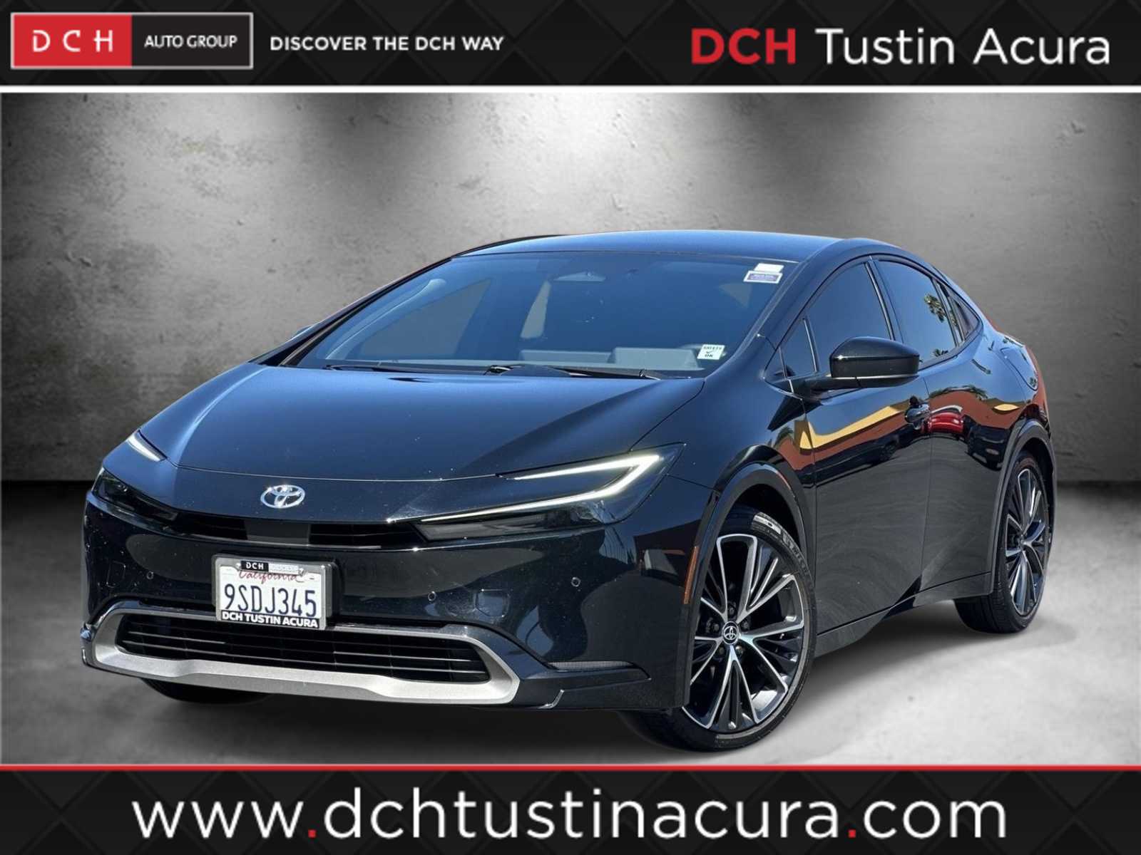 Midnight Black Metallic 2024 Toyota Prius XLE FWD Hatchback Front-Wheel Drive Continuously Variable Transmission