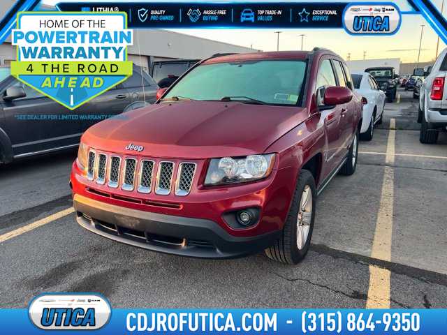 Deep Cherry Red Crystal Pearlcoat 2016 Jeep Compass SUV / Crossover Four-Wheel Drive 6-Speed Automatic