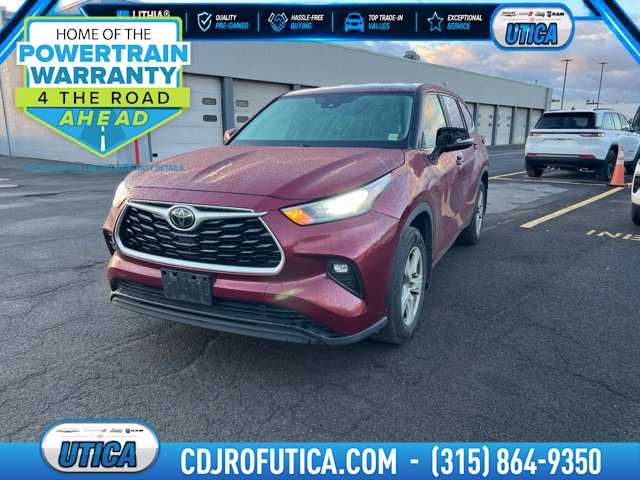 Red (Ruby Flare Pearl) 2020 Toyota Highlander SUV / Crossover All-Wheel Drive 8-Speed Automatic
