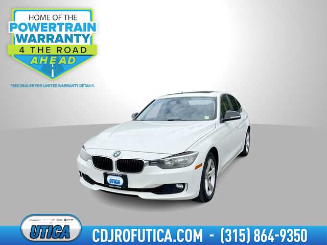 White 2015 BMW 3 Series Sedan All-Wheel Drive 8-Speed Automatic