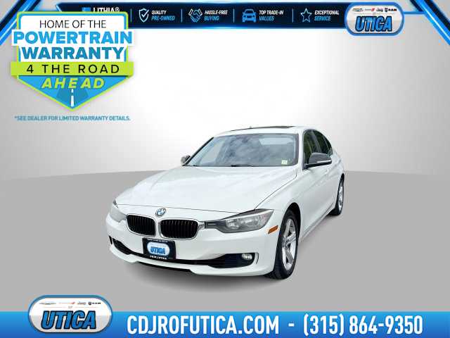 White 2015 BMW 3 Series Sedan All-Wheel Drive 8-Speed Automatic