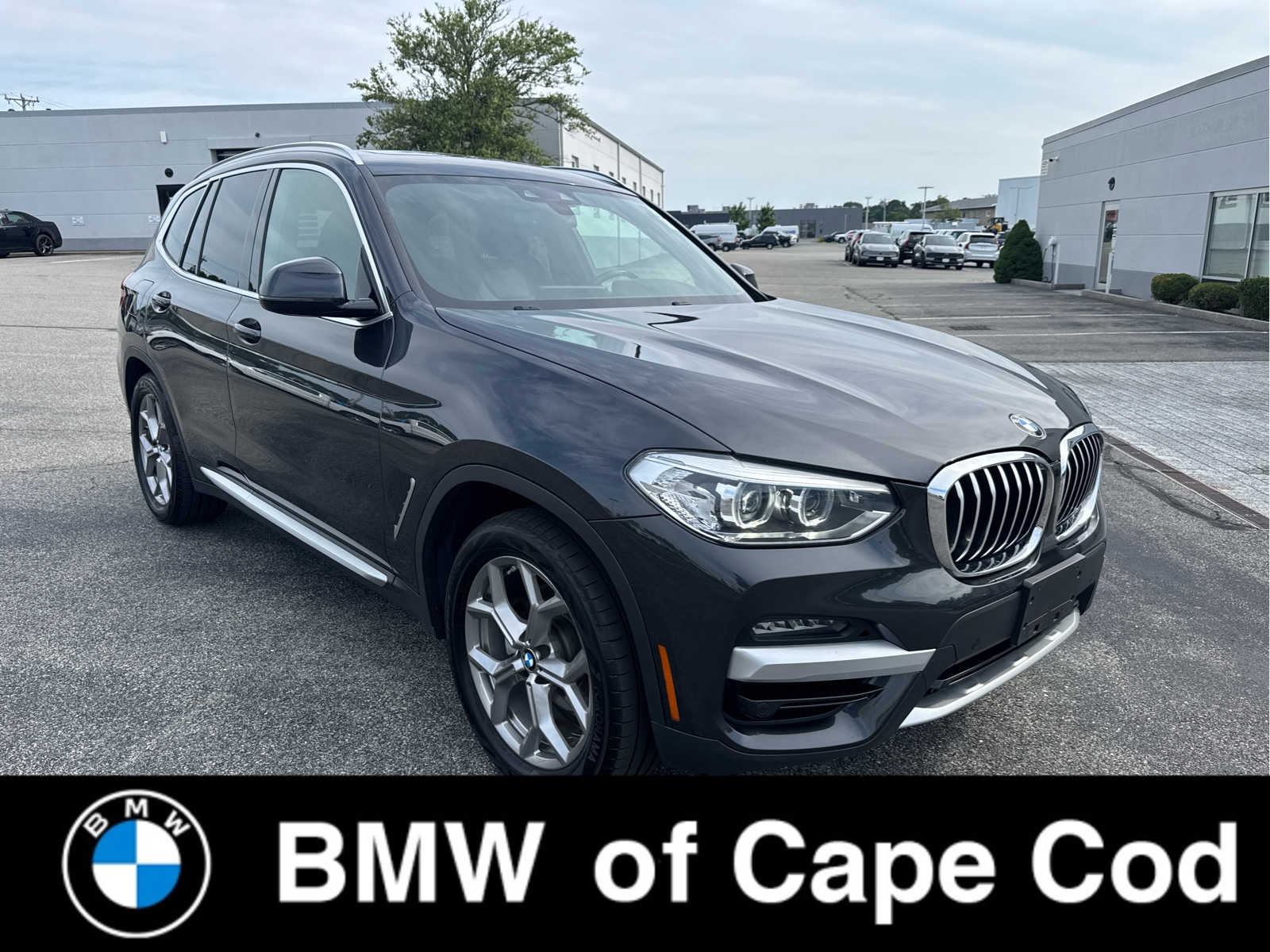 Gray (Dark Graphite Metallic) 2021 BMW X3 SUV / Crossover All-Wheel Drive 8-Speed Automatic