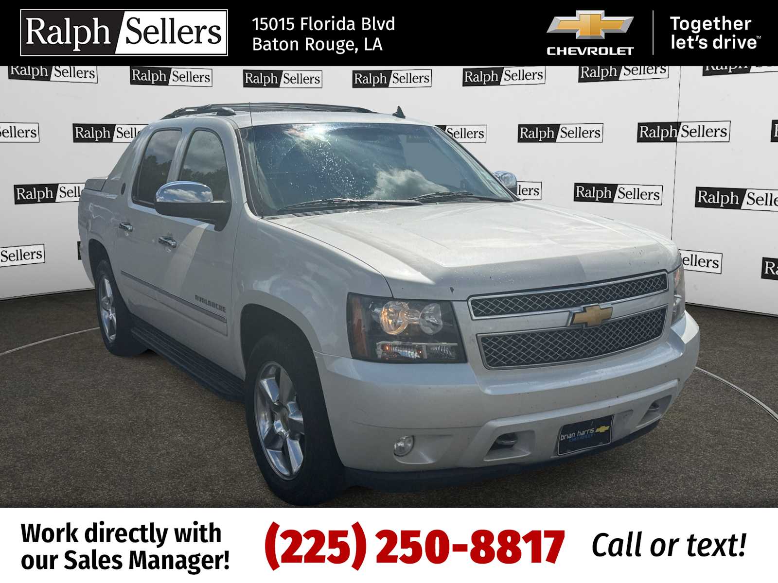 2013 Chevrolet Avalanche LTZ Black Diamond Edition RWD