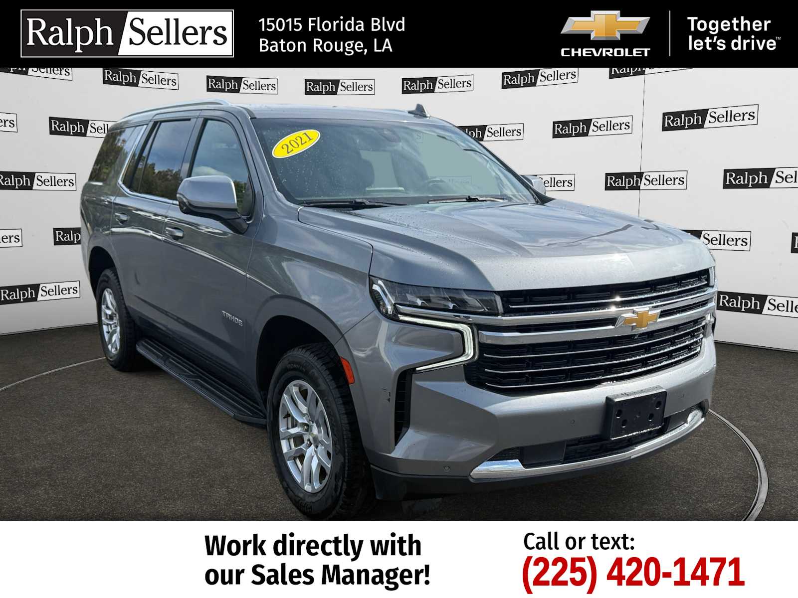 2021 Chevrolet Tahoe LT RWD